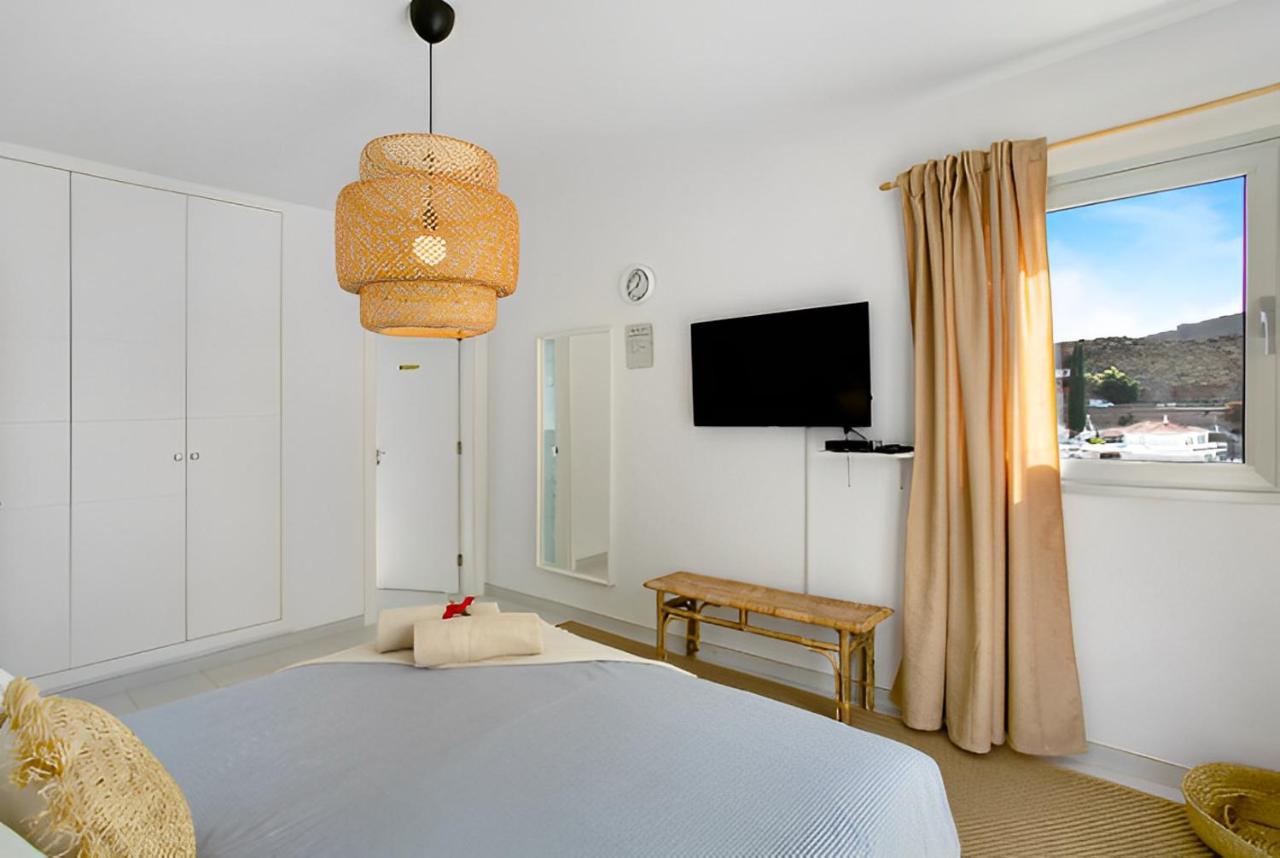 Dream Villa With Heated Pool, Rooftop & Ocean Views Mogán Exteriér fotografie