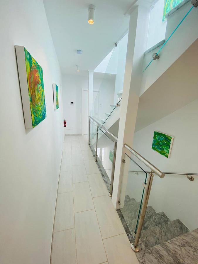 Dream Villa With Heated Pool, Rooftop & Ocean Views Mogán Exteriér fotografie